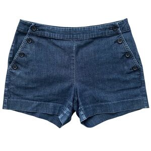 Banana Republic dark blue denim shorts size 26/2